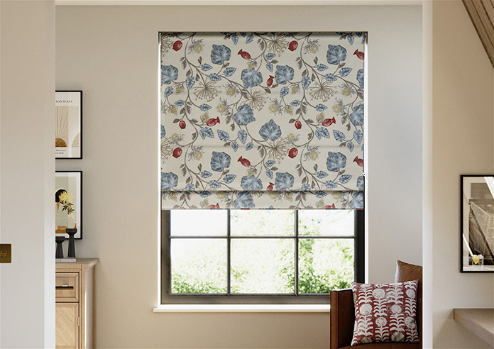 Parchment, Wedgewood - Twist&Fit Roman Blind - Image 3